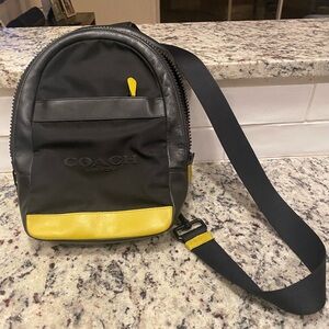 Coach cross body bag